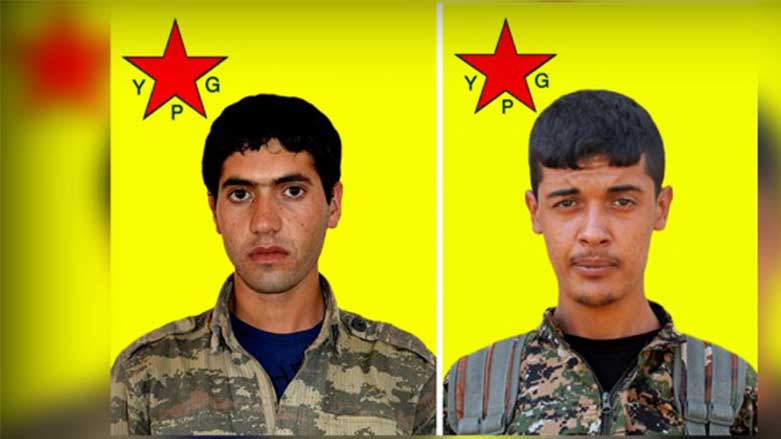 YPG nasnameya du şervanên xwe aşkere kir